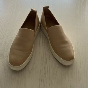 Vince slip on leather sneakers